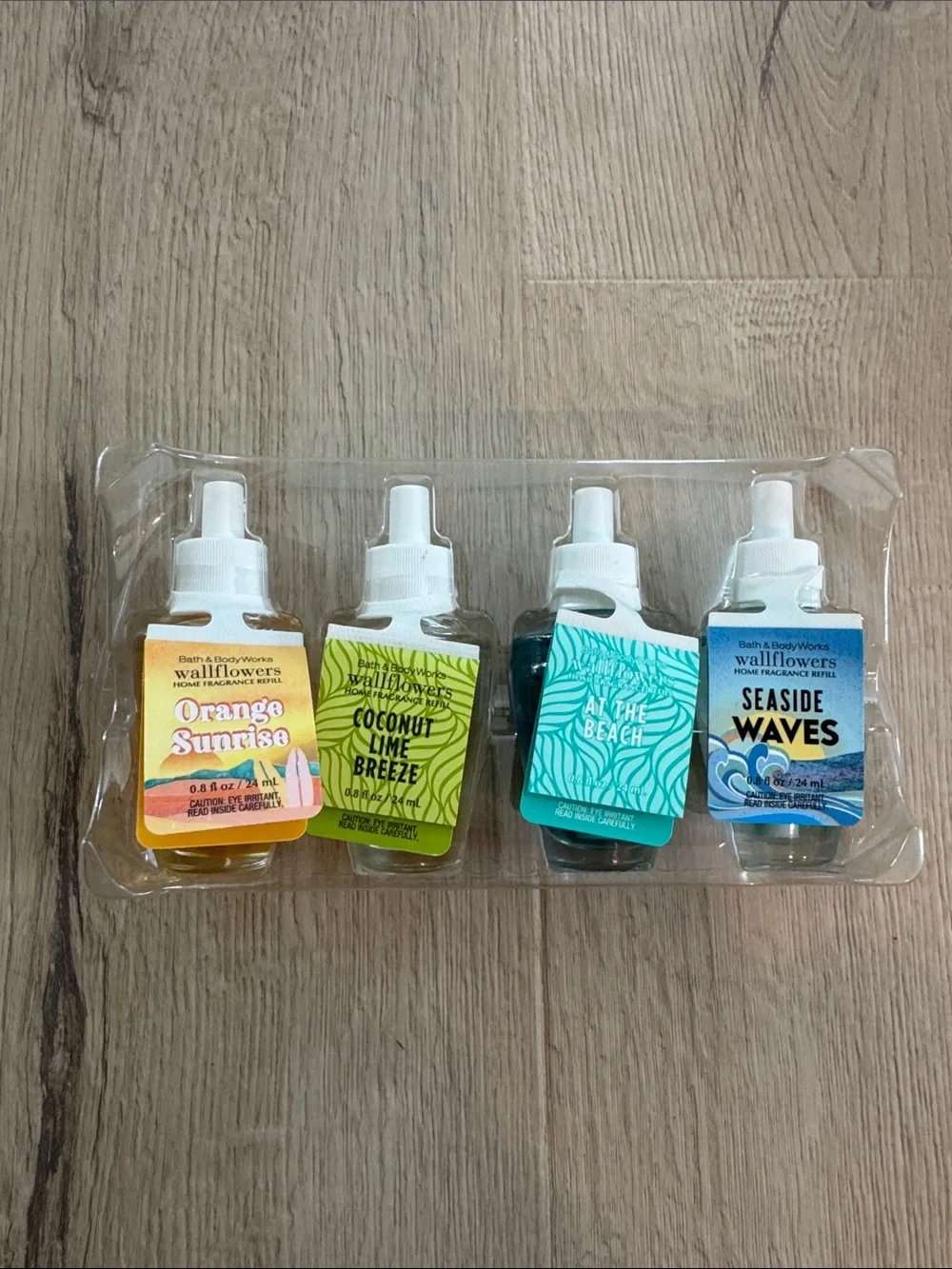 NEW Bath & Body Works Wallflowers Summer Fruit Scents Set of (Set of 4)